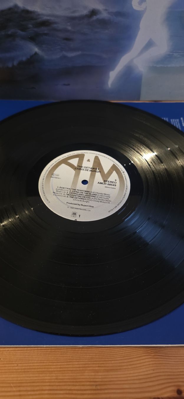 Dischi in vinile: Chris de Burgh - The Getaway -1982 Vg,Vg – Usato da Yvonand venduto da RF-VINYL 1
