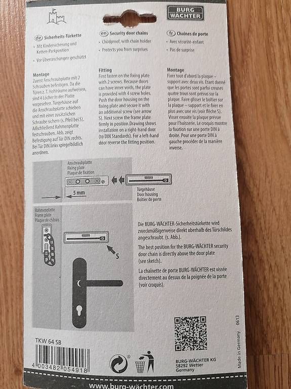 Lucchetti: Sicherheits Türkette neu komplett – Usato da Zell  ZH venduto da sweety052 1