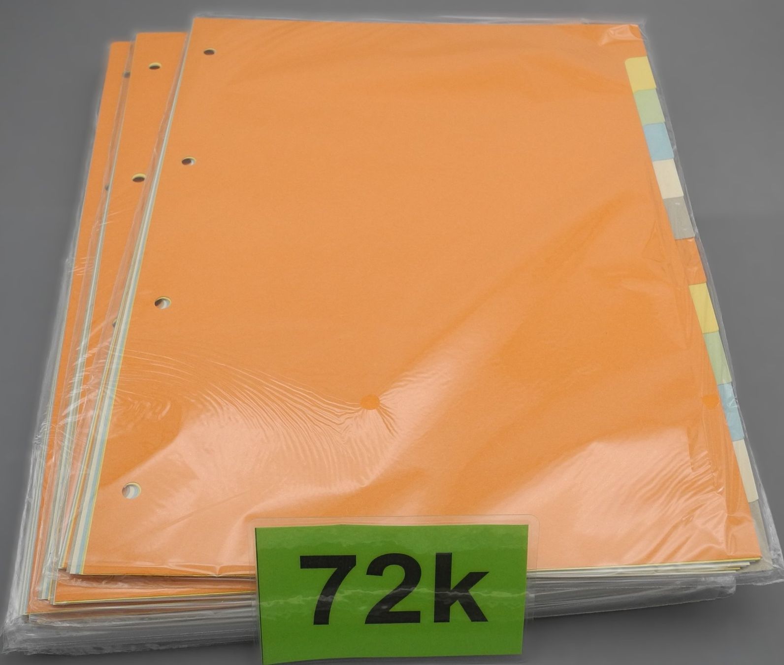 Raccoglitori: 8 Stück 12er Farbregister, Nr. 72k – Nuovo e nell'imballaggio originale da Kottwil venduto da Crazyrolf