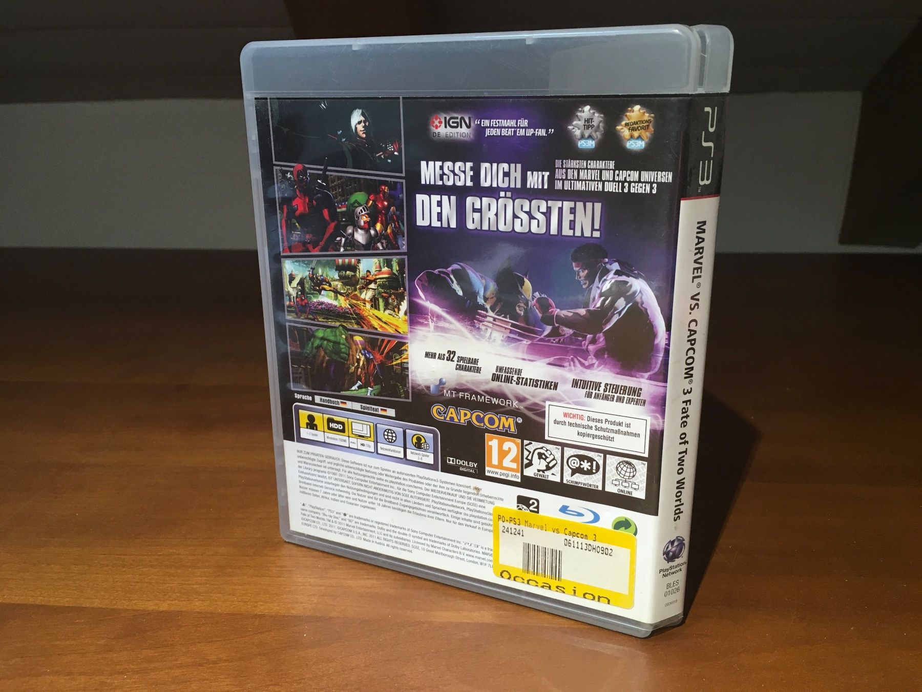 Giochi: Marvel vs. Capcom 3 - Fate of Two Worlds - PS3 – Usato da Wohlen AG venduto da PrivatSammlung 1
