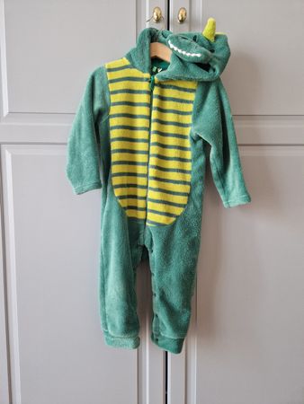 Pyjama Combinaison Dino Chaud et Confortable - Taille 98
