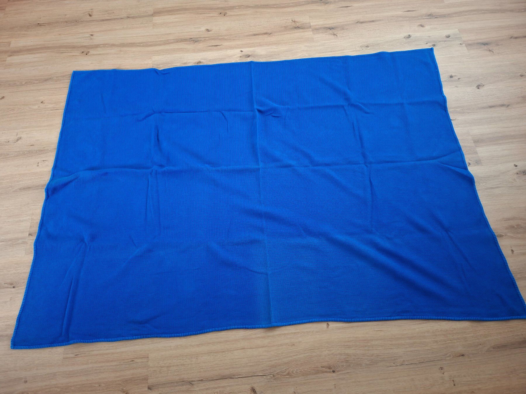 Couvertures: Blaue Decke Waffelstruktur – D'occasion à Oberlunkhofen par h8d8 1