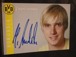 Martin Amedick - BVB - Borussia Dortmund - Handsigniert