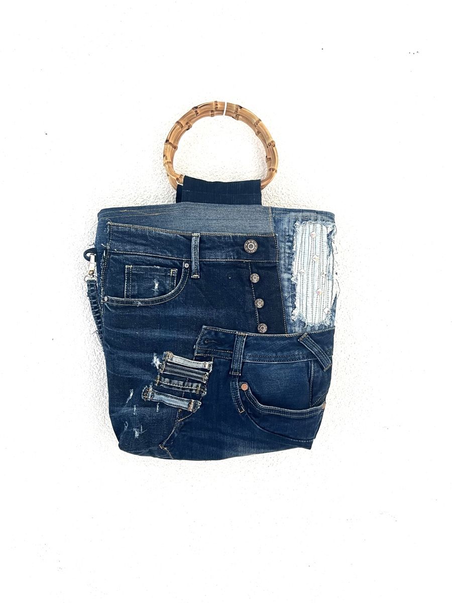Borse da donna: Jeanstasche upcycling handmade – Usato da Winterthur venduto da Ilonka1