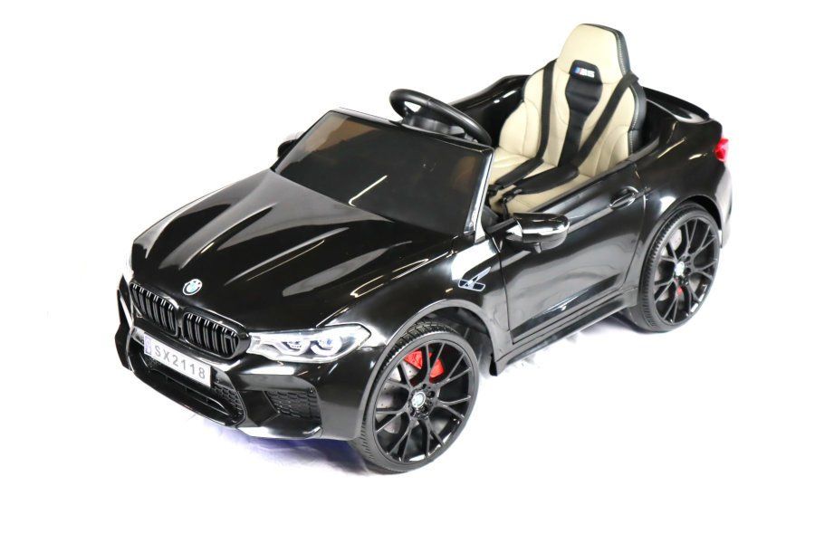 BMW Fahrzeuge für Kinder: Elektro Kinderfahrzeug schwarz "BMW M5 Drift Version" – Neu und originalverpackt aus Walenstadt von Trend-24 1