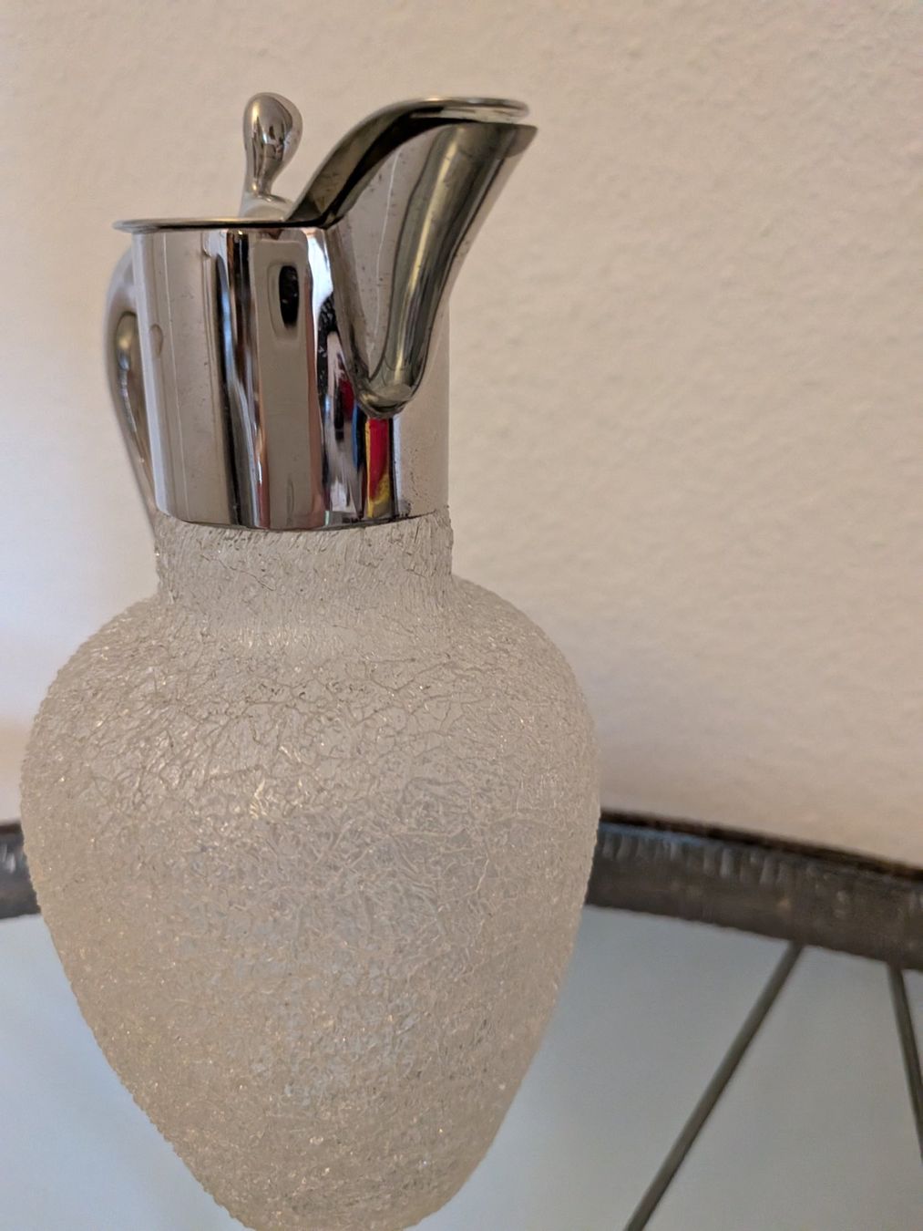 Caraffe: Antiker Krug Krakele Eisglas – Usato da Emmen venduto da magelan 4