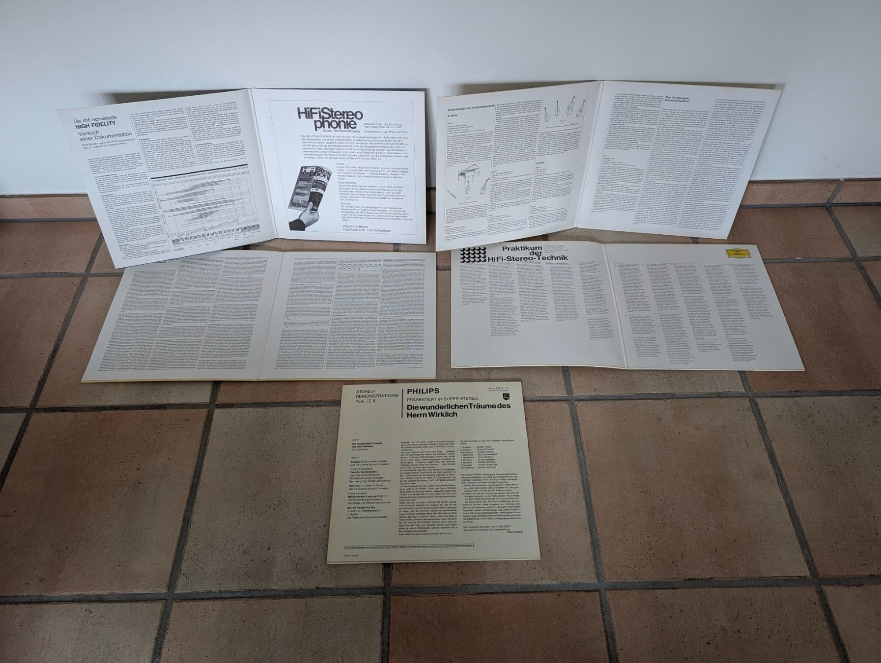 Vinyles: 5 x Hifi Einstellungen – D'occasion à Ebikon par soundundvielfalt 1