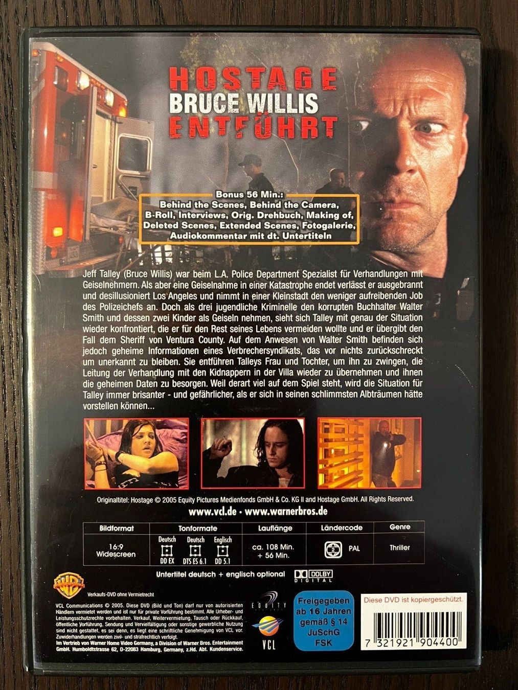 Tous les DVDs: Hostage – D'occasion à Zürich par FilmFreunde 1