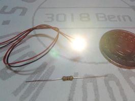 LED SMD 5730 warmweiss, 12-18V verkabelt