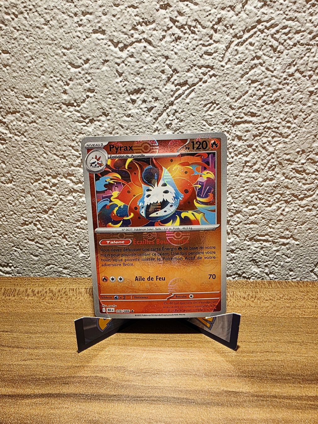 Pokémon Carte collezionabili: Pyrax Pokeball Reverse 016/086 Foudre Noire – Nuovo (secondo la descrizione) da Turin (Salins) venduto da Meeelll01