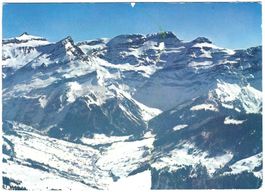 AK PIC CHAUSSY (2355 m) Vue Vallee des Ormonts - 1973