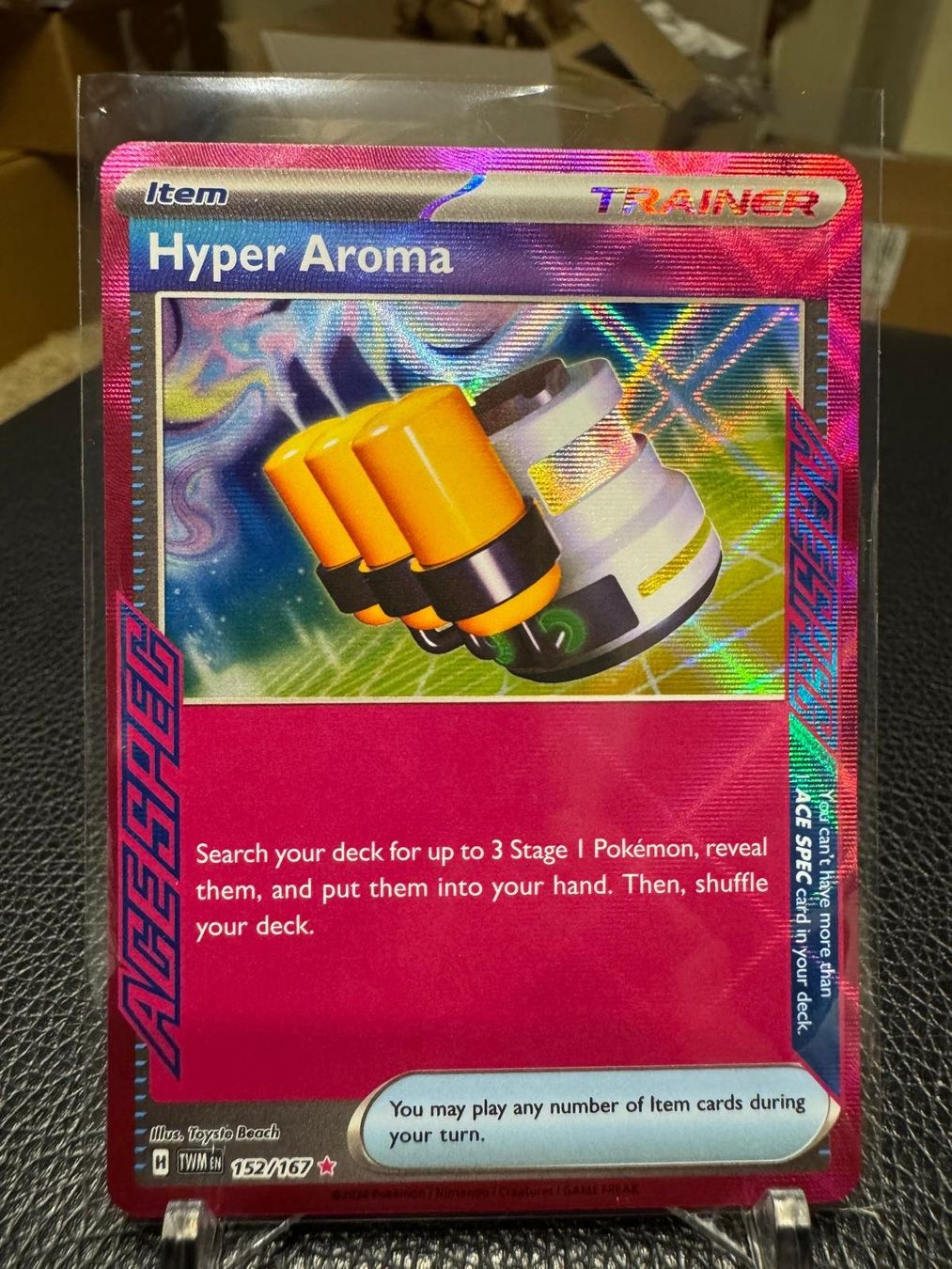 Pokémon Carte collezionabili: Hyper Aroma | ACE Rare | TWM 152/167 | EN – Usato da Spreitenbach venduto da Snacky96