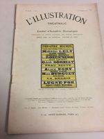 ILLUSTRATION THEATRALE Paris 3 Feb 1912 Michelin commercial