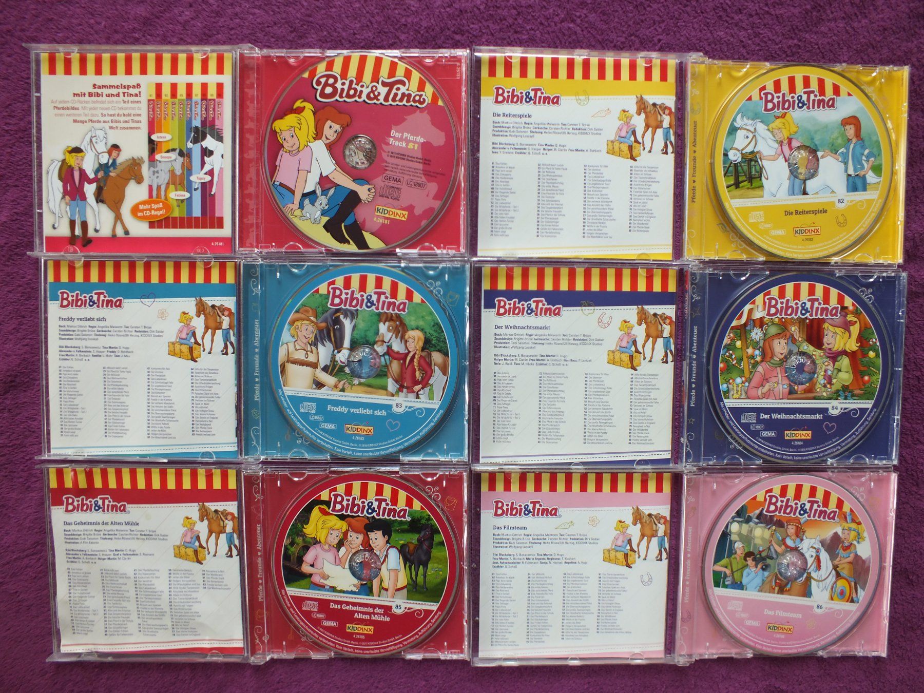 CD: 6 - Bibi & Tina - Hörspiel - CD´s – Usato da Müllheim Dorf venduto da Seeeule01 7