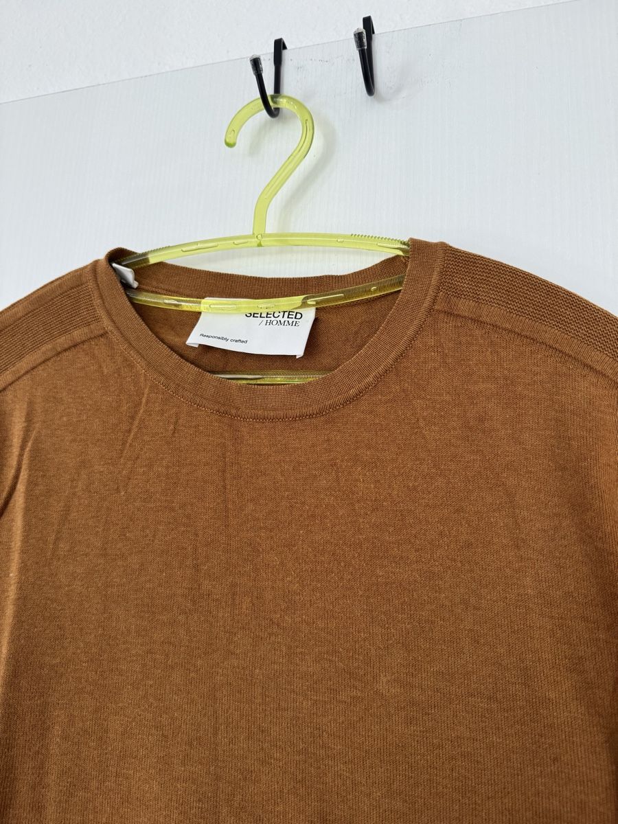 Selected Pullover & Sweatshirts: Selected Homme Herren Pullover braun Grösse S – Gebraucht aus Wetzikon ZH von Jan_wojt 1