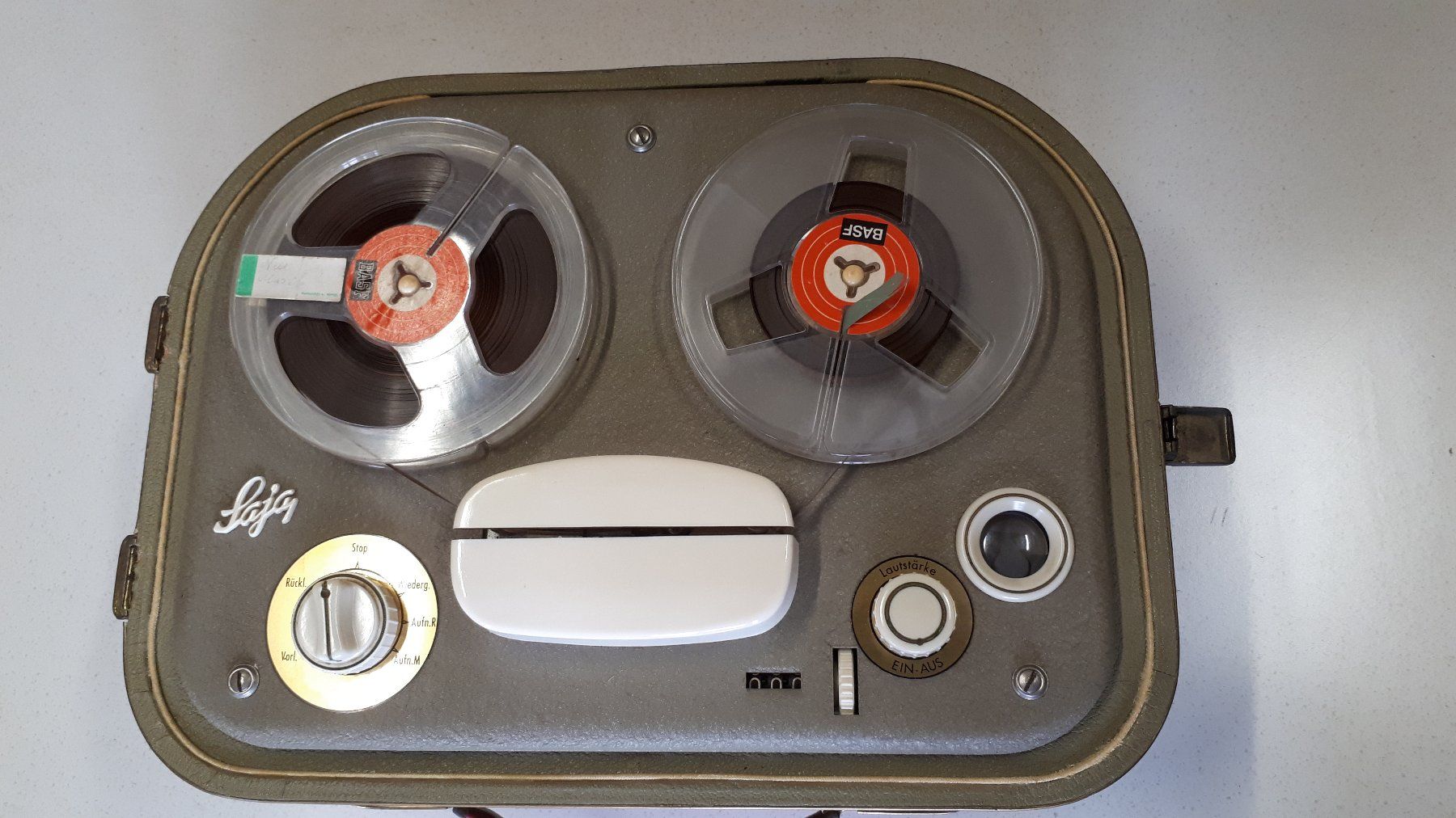 Bandmaschinen: Saja standard MK4 Spulentonbandgerät – Defekt aus Madiswil von 20gls