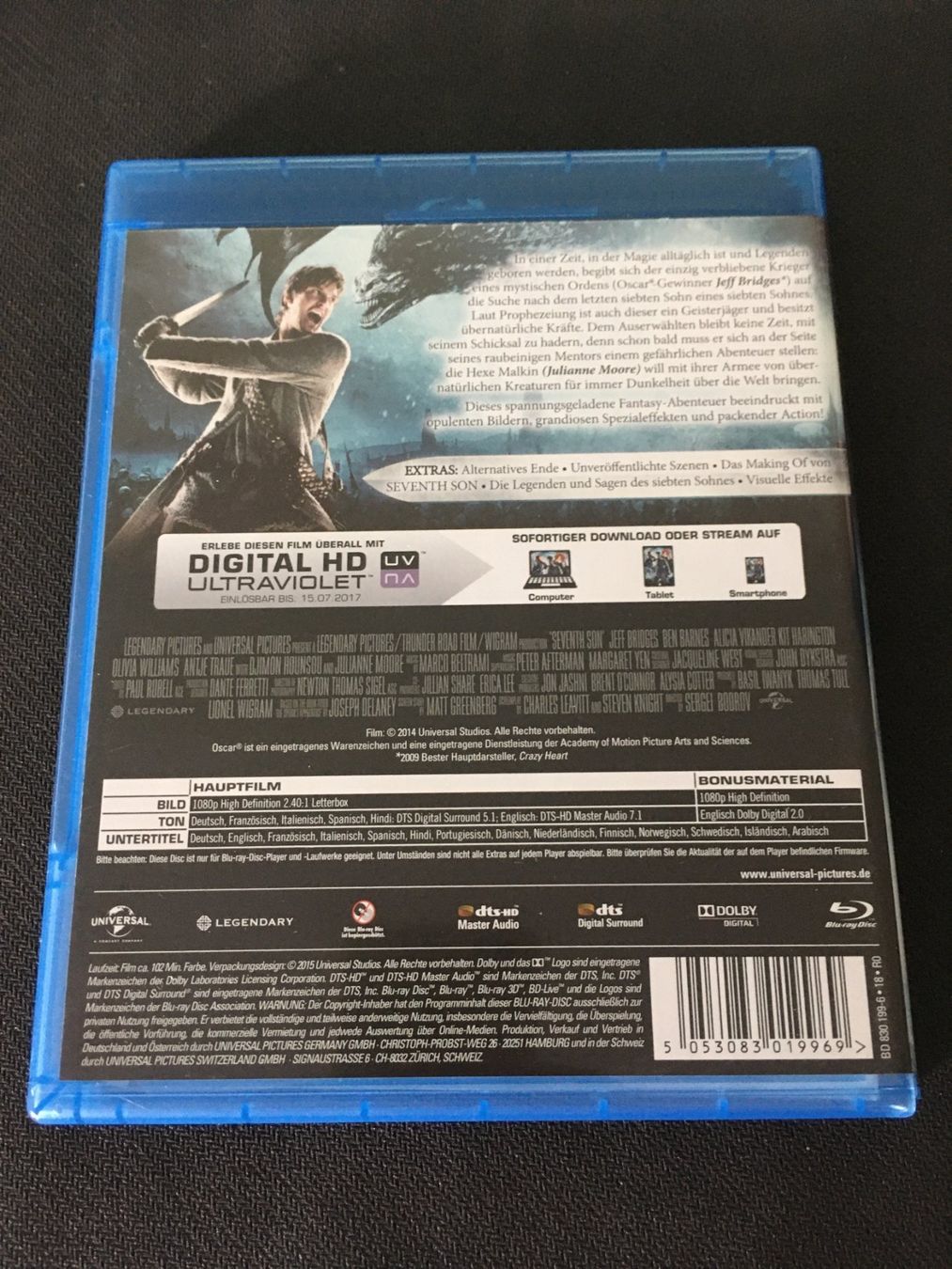 Tutti i DVDs: Seventh Son [Blu-ray] – Usato da St.Gallen venduto da MedienJoe 1