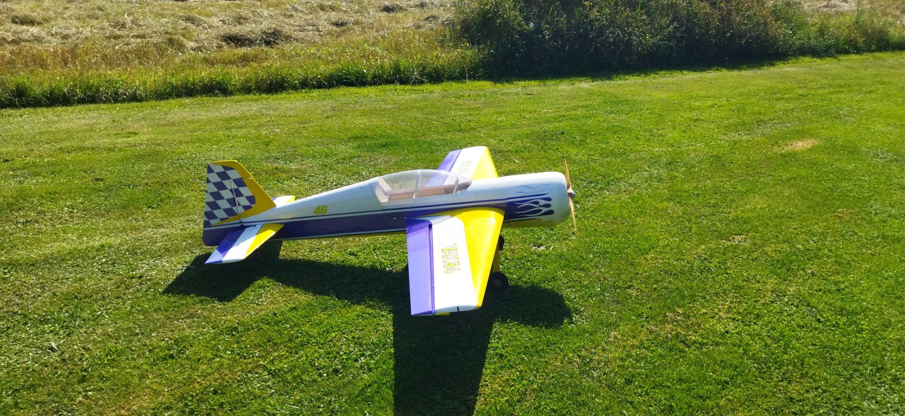 Modellismo RC: Hangar 9 Yak 2m26 spannweite – Usato da Bretzwil venduto da flyretfu 3