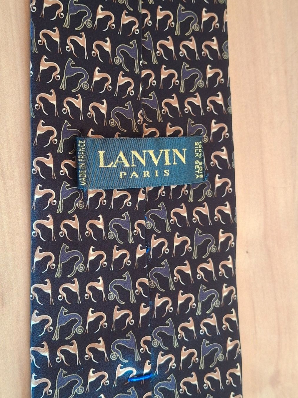 Lanvin Cravatte: Cravate 100% soie marque Lanvin – Usato da Villiers venduto da san_jn5w 2