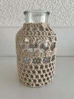 Windlicht / Vase / Makramee