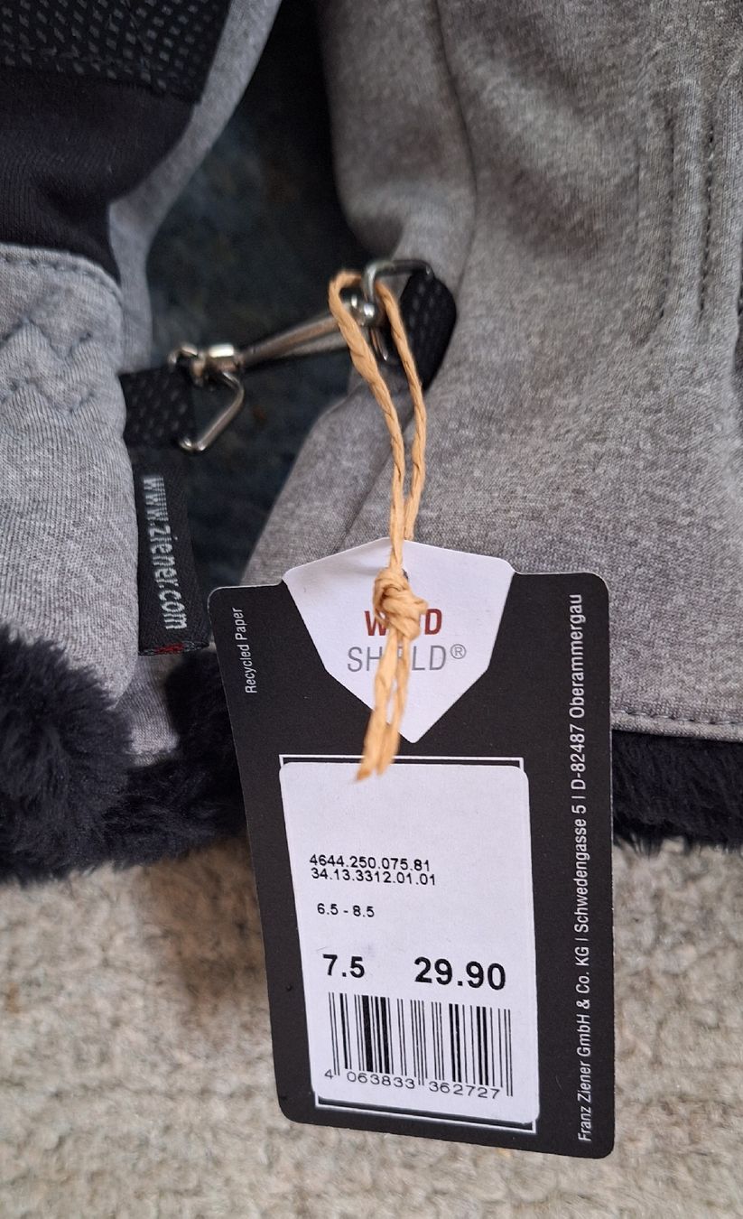 Handschuhe & Handstulpen: Neue Ziener Handschuhe Gr. 7.5 – Neu und originalverpackt aus Bern von Hope10 2