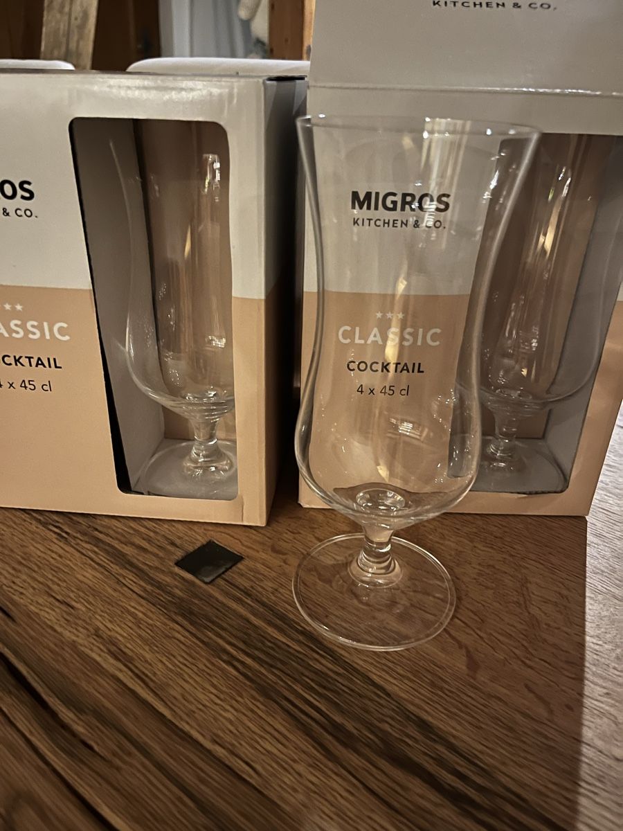 Bicchieri: 8 schöne Cocktail Gläser neu – Nuovo e nell'imballaggio originale da Rüdlingen venduto da Lichee