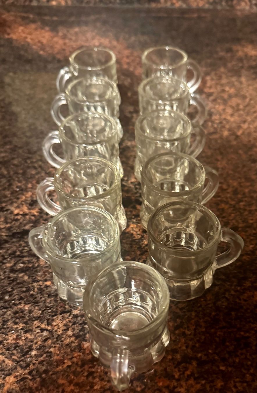 Bicchieri: 11 Schnapsgläser / Shotgläser Glas – Usato da Windisch venduto da Trudi45 2