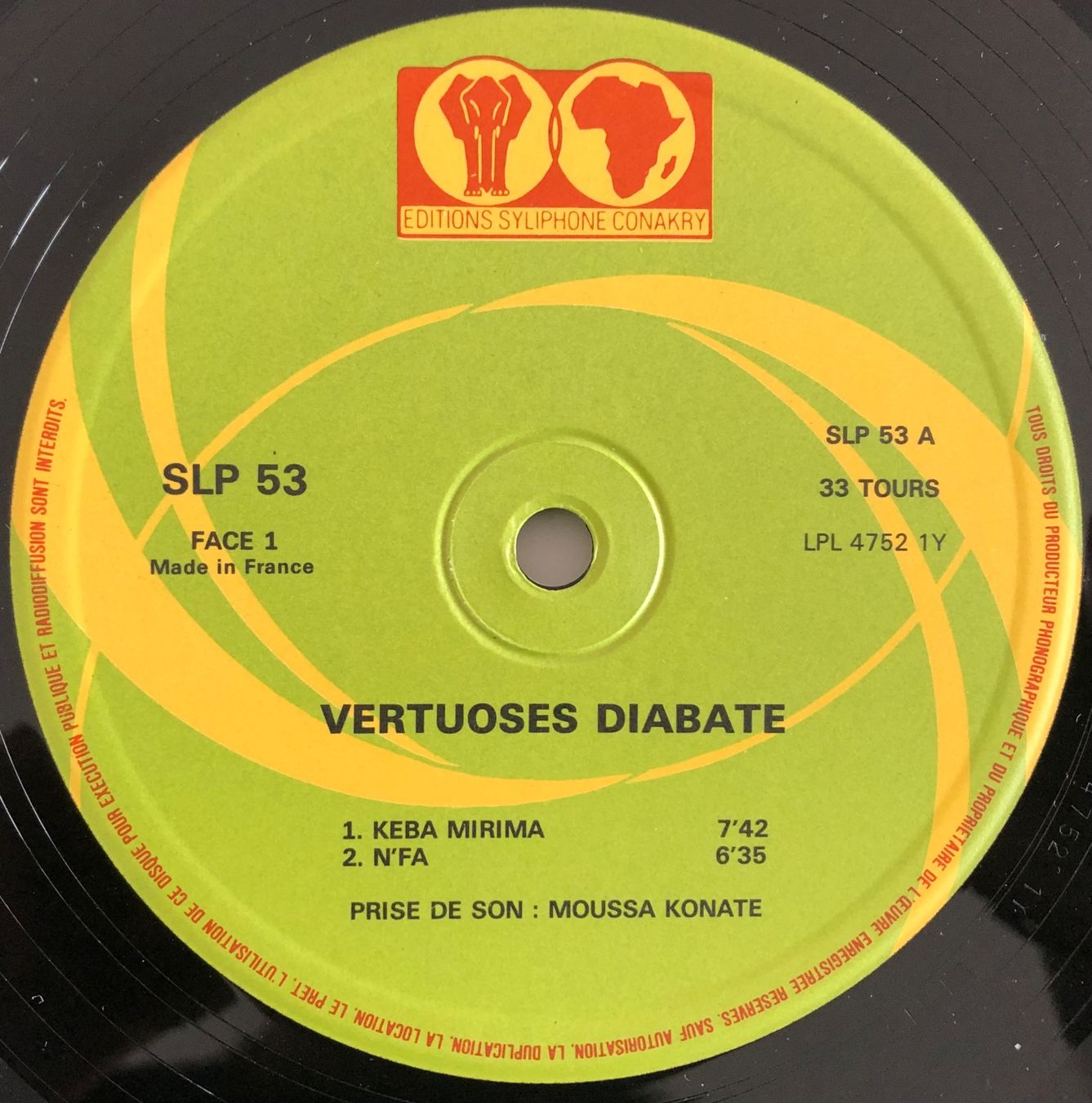 Dischi in vinile: VIRTUOSES DIABATE - LA NOUVELLE MARIÉE – Usato da Poliez-Pittet venduto da Newtown-Records 2