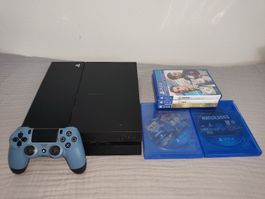 Playstation 4 500GB mit spiele und controller