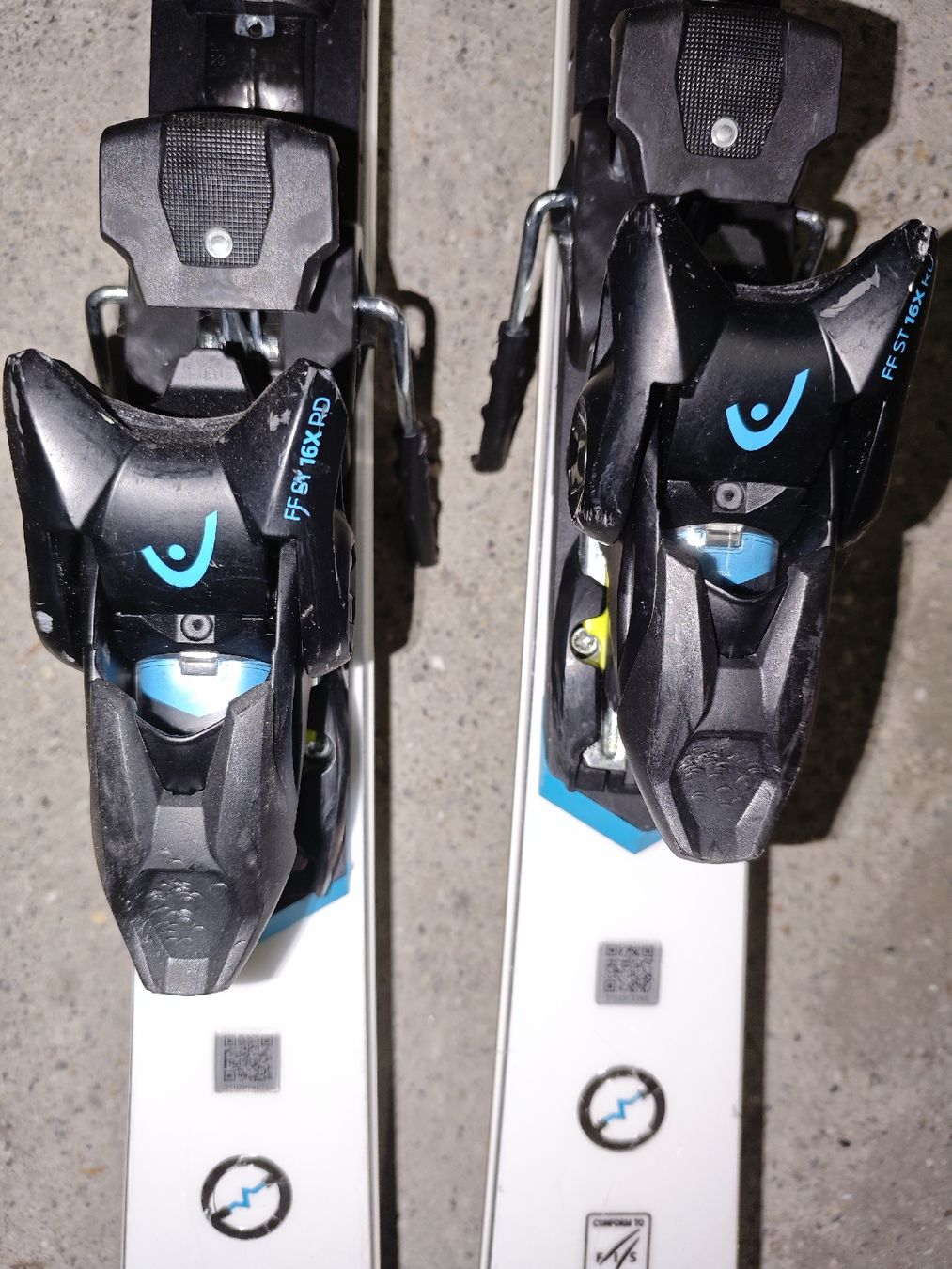 Head Sci: Head Worldcup Rebels e-SL Ski 158 cm mit Bindung 16X – Usato da paspels venduto da flydenkerer 5