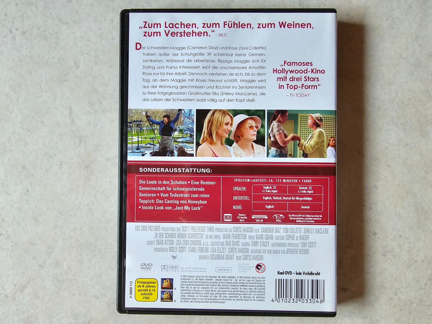 Tutti i DVDs: In den Schuhen meiner Schwester – Usato da Schneisingen venduto da backstore24 1