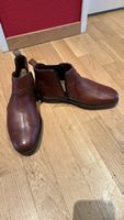 Herbstliche Rieker Lederstiefeletten Gr. 41