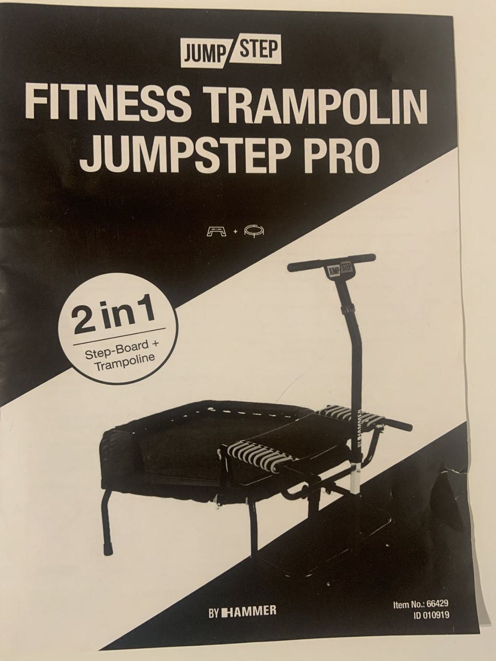 Trampolines: Fitness Trampolin Jumpstep Pro – Neuf (Voir description) à Affoltern am Albis par rog_lh9j 1
