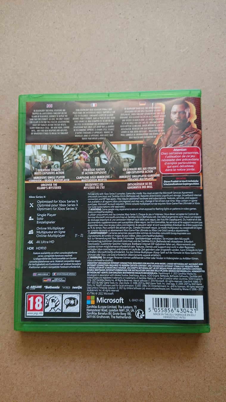 Giochi: Deathloop Xbox Series X  – Usato da Chur venduto da FreakofRarity 1