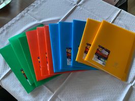 Elf Stück Schreiblöcke „Koverbook“ Clairefontaine, fabrikneu