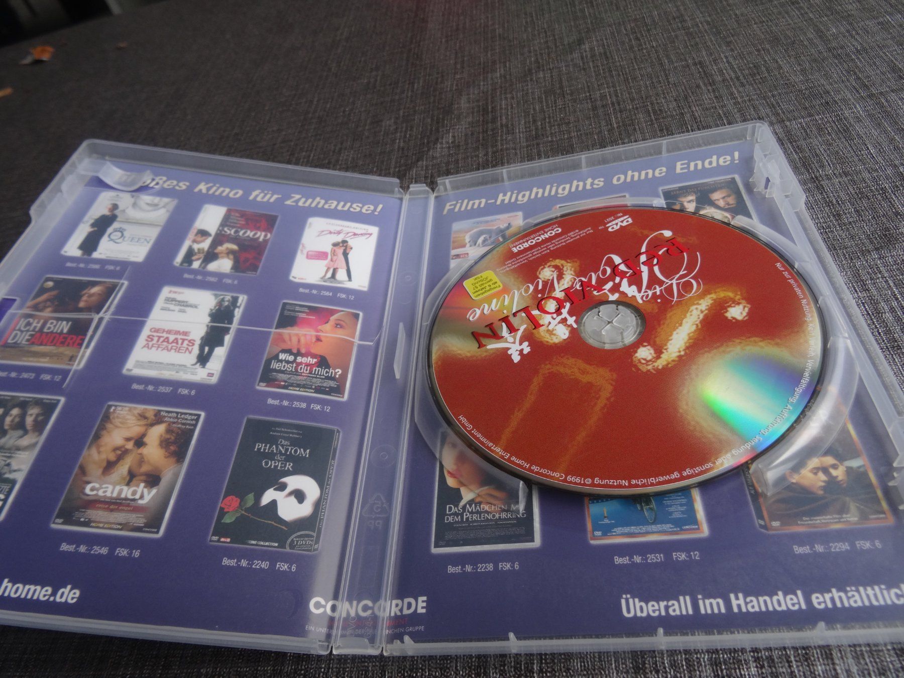 Tutti i DVDs: Red Violin DVD Samuel L. Jackson – Usato da Olten venduto da Disc-Verkauf 1