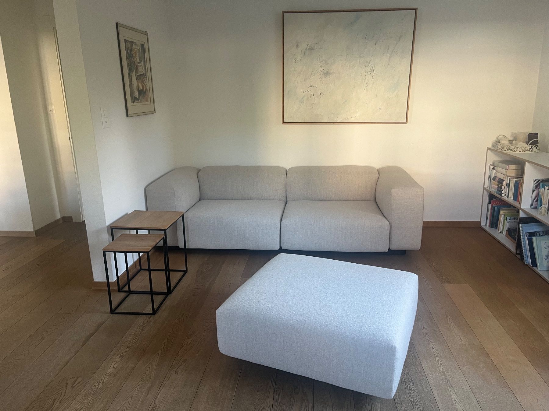 Vitra Sofas: Neues und ungebrauchtes Vitra Soft Modul Sofa mit Ottoman – Neu (gemäss Beschreibung) aus Arlesheim von Tinos06