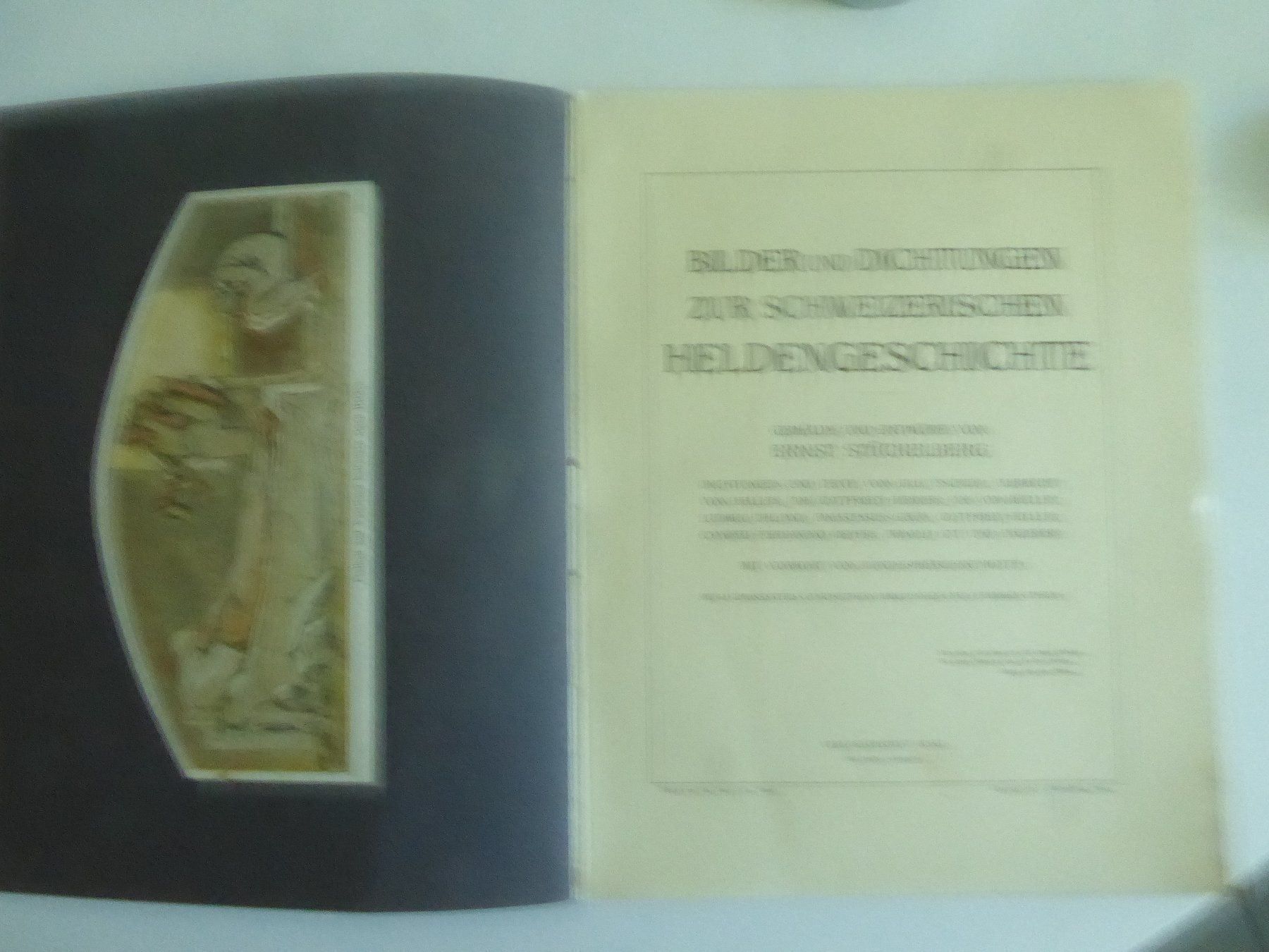 Livres: Bilder und Dichtungen zur CH-Heldengeschichte – D'occasion à Zürich par Chaeffeler 1