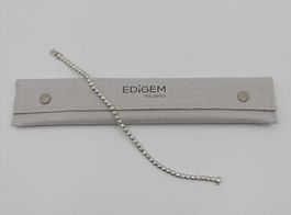 VINTAGE DIAMANT BRACELET IN 750 WEISSGOLD, 1.500 CT.