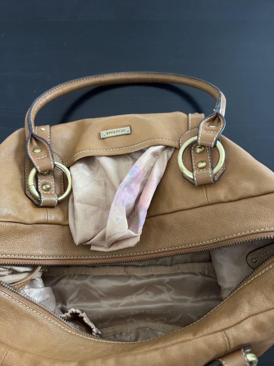 Taschen für Damen: STORKSAK Elizabeth Leather Nappy bag – Gebraucht aus Oeschgen von ElGusta 4