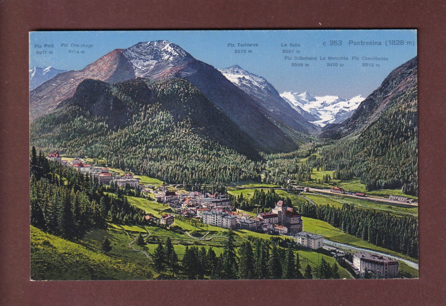 Cartes postales: PONTRESINA – D'occasion à Pully par nicecards-shop