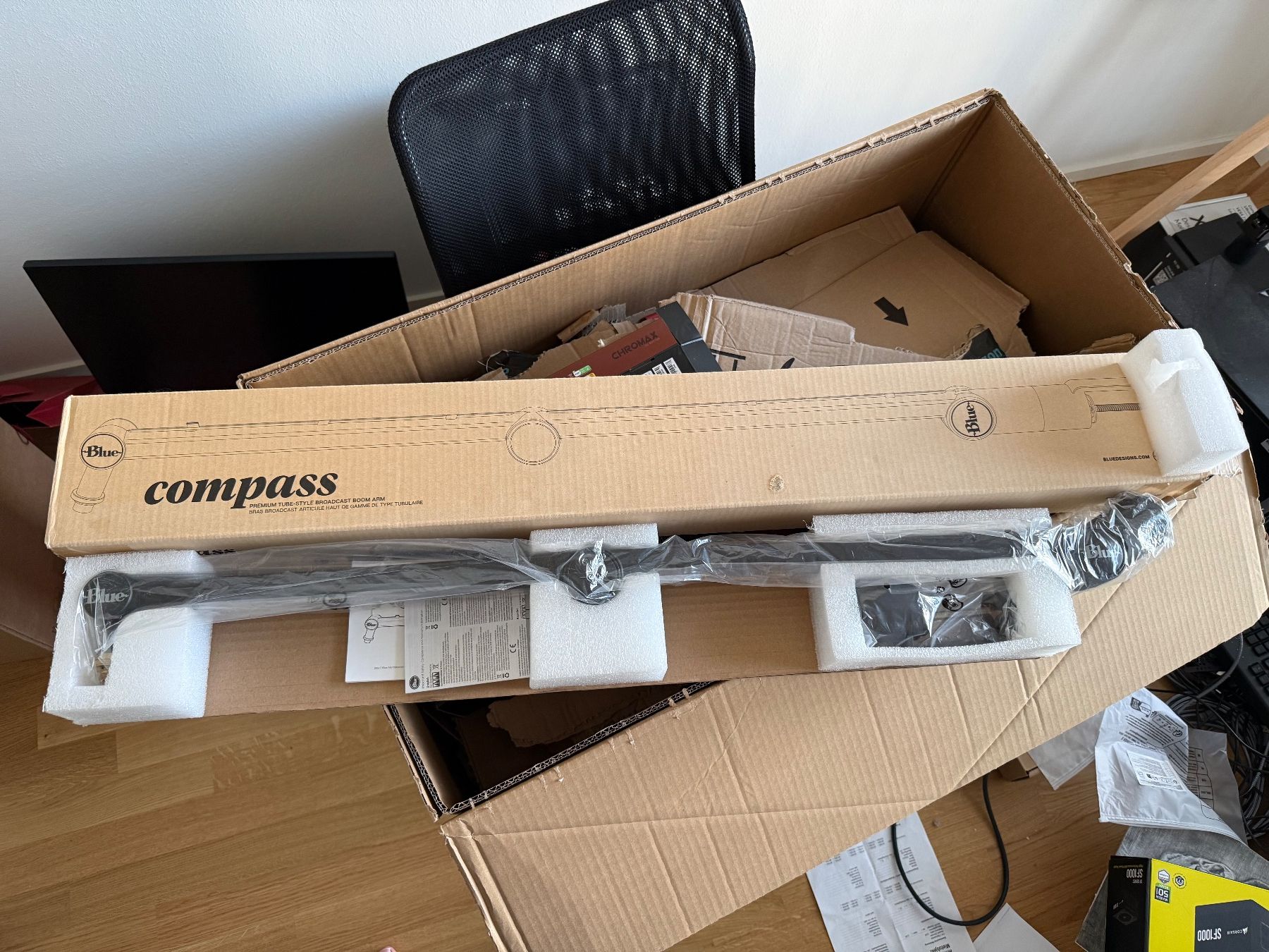 Supports pour instruments & partitions: Blue Compass Mikrofonstativ – D'occasion à Pratteln par jen_g9kj 1