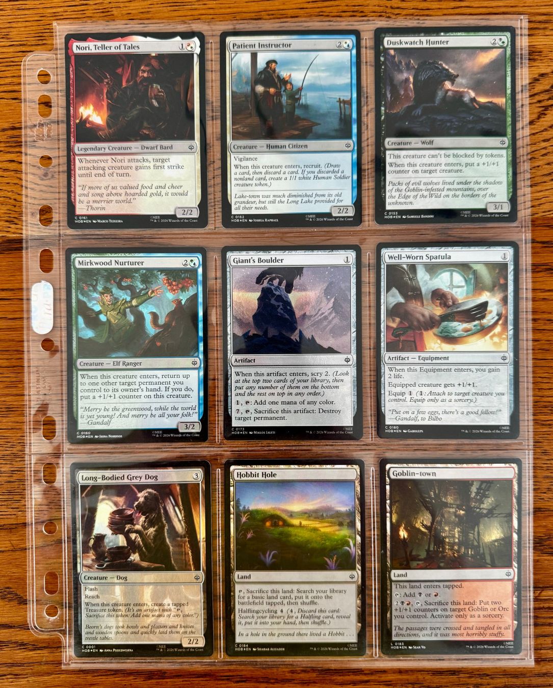 Magic The Gathering Sammelbilder & Trading cards: The Hobbit Foil Commons 53stk. – Neu (gemäss Beschreibung) aus Rechthalten von hosme_be 4