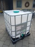 IBC Wassertank 1000 Liter Kunststoff auf Kunststoffpalette