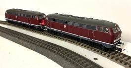 BRAWA Digital= Diesel Doppellok BR DB 216 221-2 rot