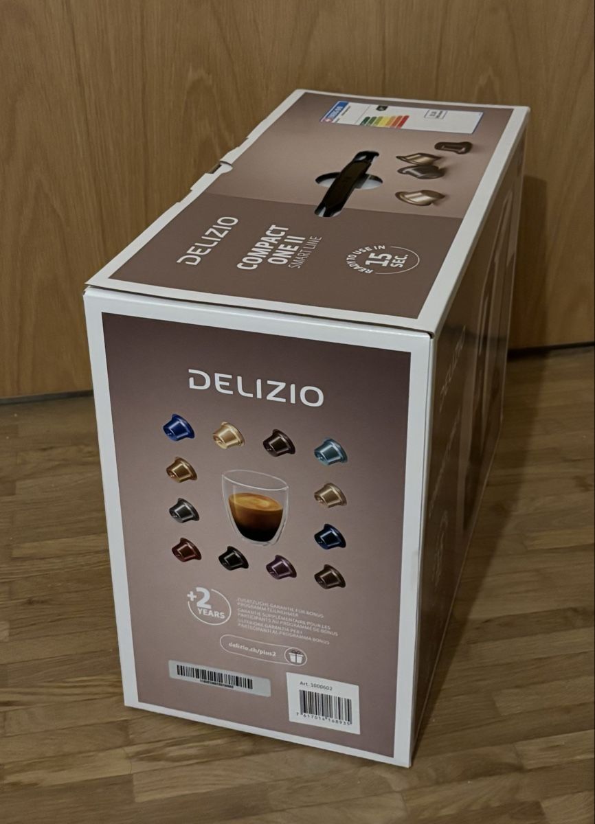 Delizio Macchine per caffè & Macchine per espresso: Machine à café DELIZIO Compact One II Smart Line neuve – Nuovo e nell'imballaggio originale da Grand-Lancy venduto da Mario64 2