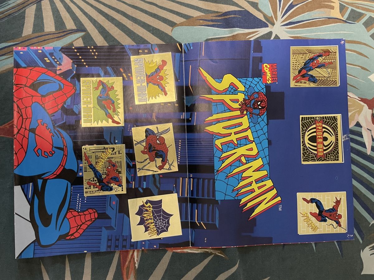 Panini Album: SPIDERMAN ALBUM STICKER PANINI 1996 COMPLET – Usato da Essert FR venduto da jsi_98j5 9