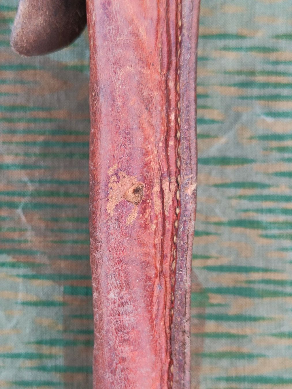 Schweizer Armee Uniformi: Etui zu Schiessbecher K31 von 1945 – Usato da Bauma venduto da SwissMilitaria 3