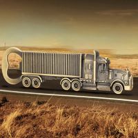 🚛 LKW-Flaschenöffner aus Edelstahl – Cool & robust! 🍻💫