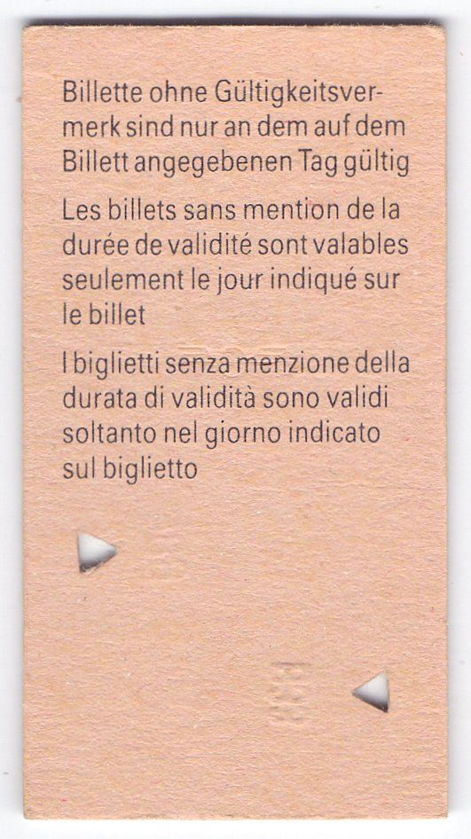 Biglietti: Billette Arbon – Rorschach - Romanshorn – Usato da Langenthal venduto da Sammlungs_aus 1
